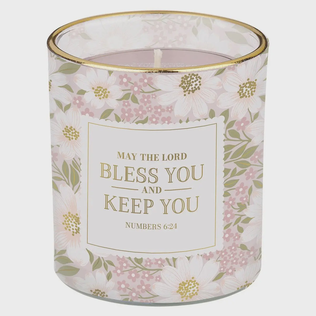 Bless & Keep You Candle