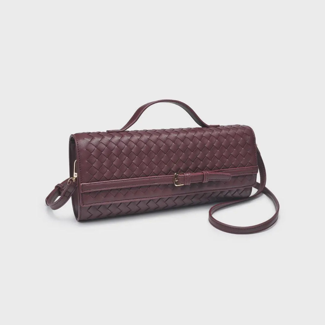 Emerson Handbag- Wine-(FINAL SALE)