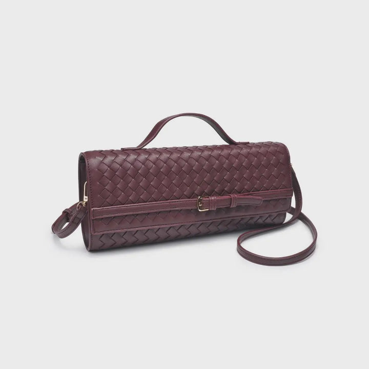 Emerson Handbag- Wine-(FINAL SALE)