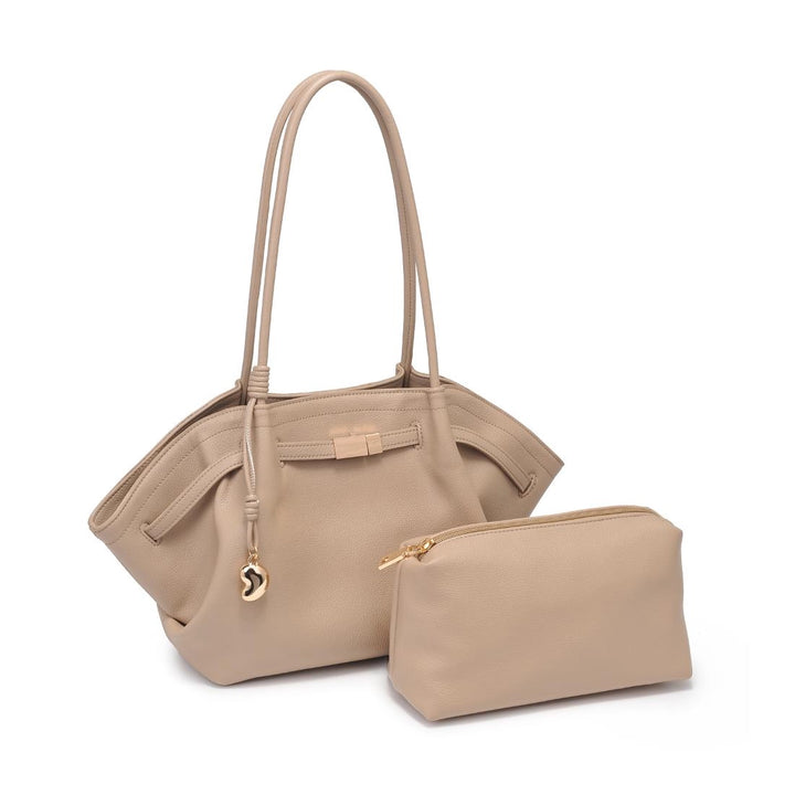 Monroe Satchel- Almond