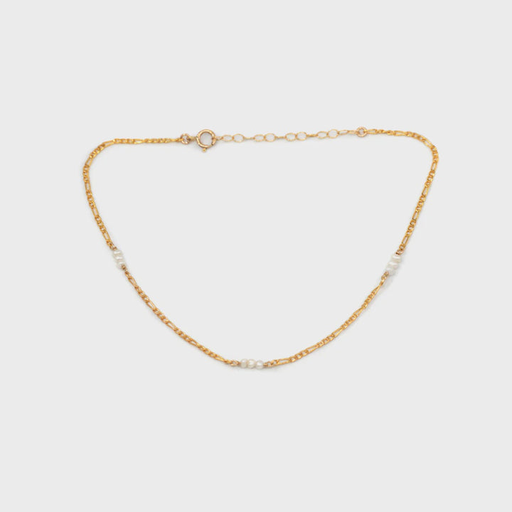 Jasmine Anklet- Gold Filled