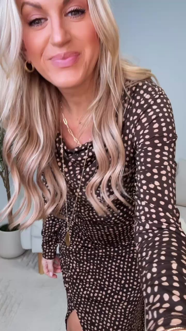 Cyndi Midi Dress-(FINAL SALE)