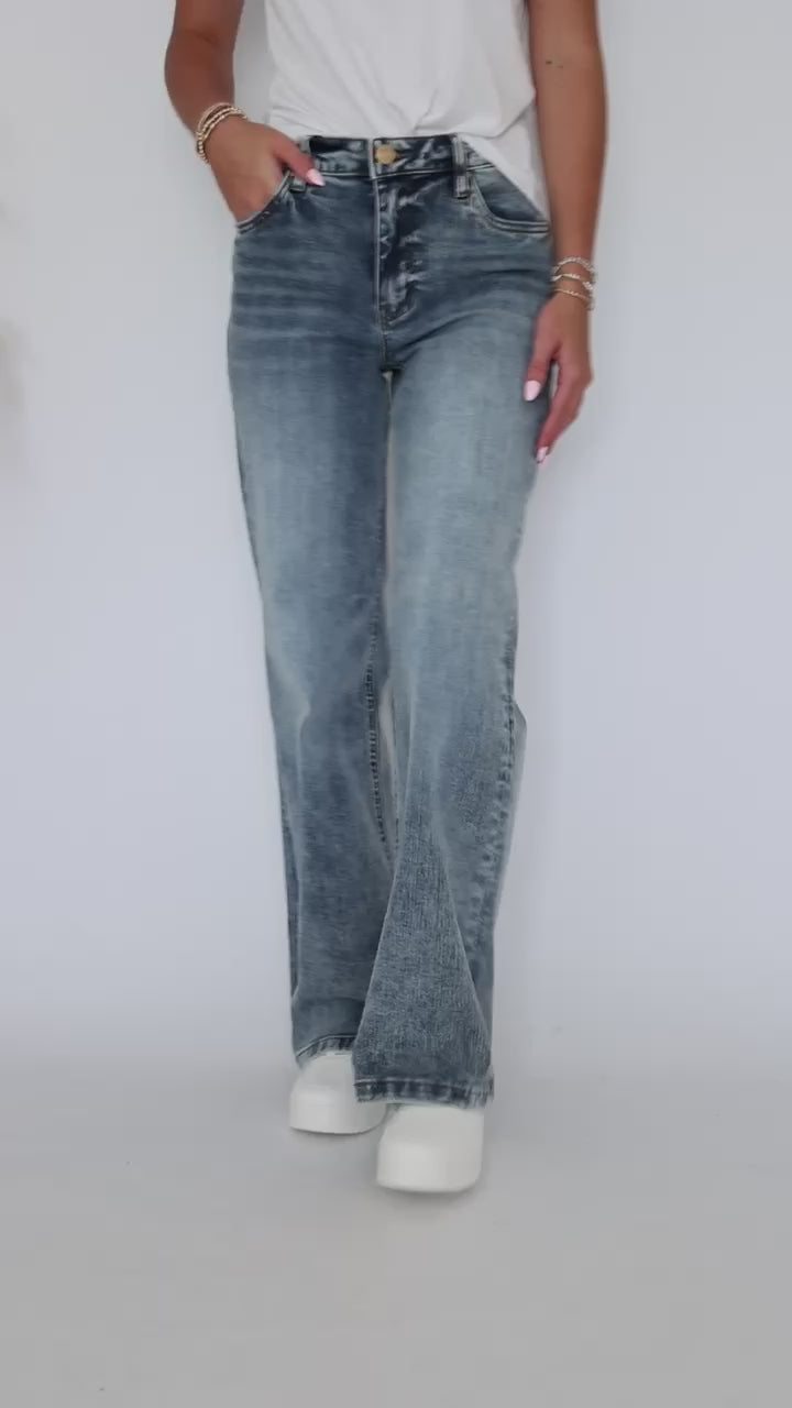 Jean  High Rise Wide Leg- Enforce