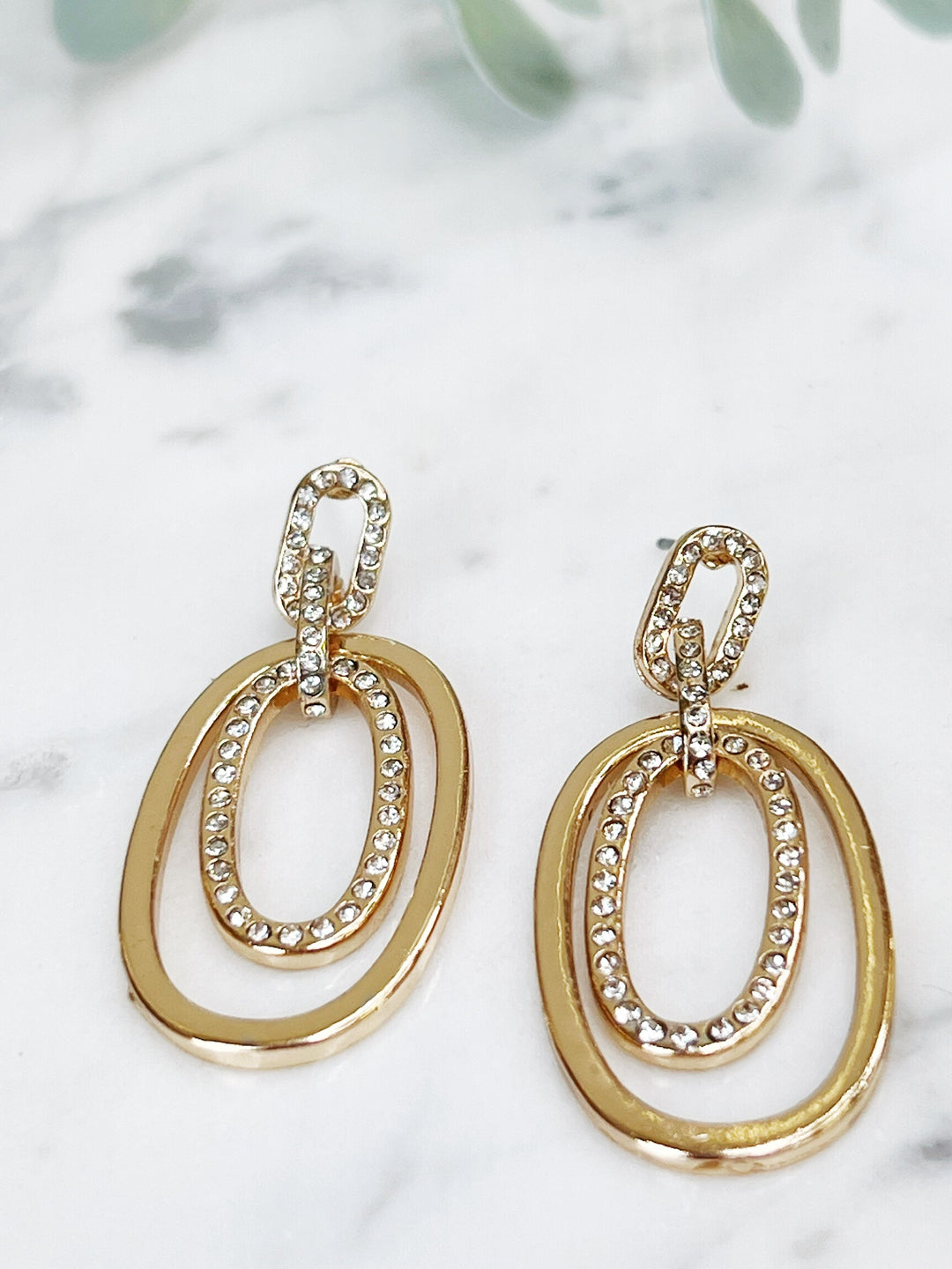 Darby Oval Earrings
